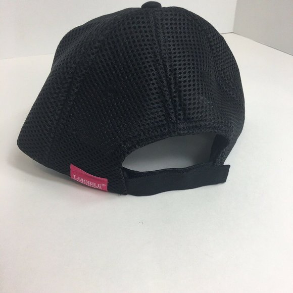 T Mobile Baseball Hat Cap Black Pink Employee T Mobile Tuesdays Adjustable Mesh - Picture 5 of 12